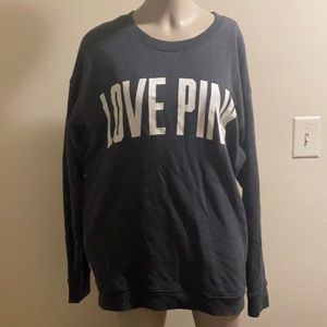 Love Pink Long sleeve Sweatshirt